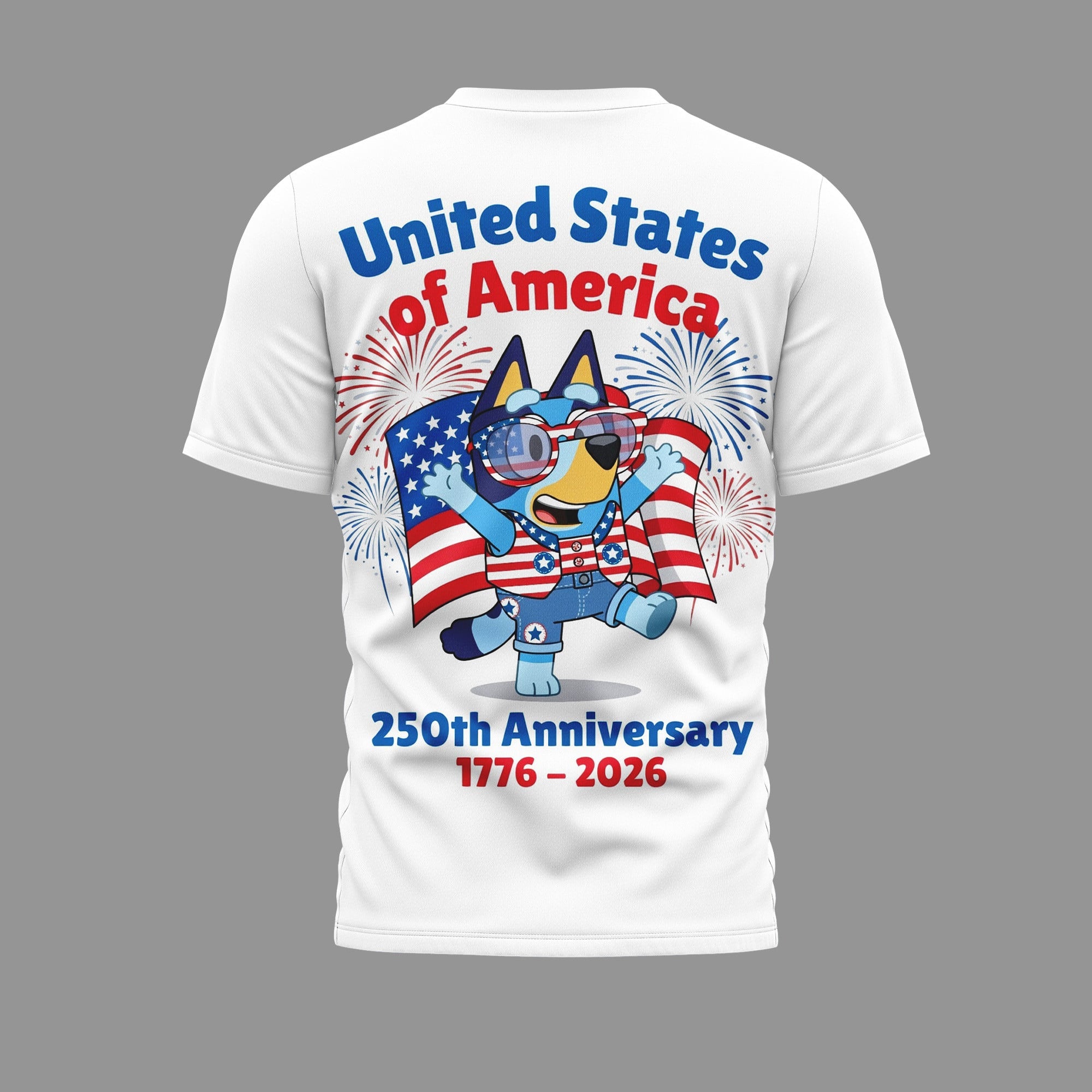 Premium BLU 3D Shirt NY