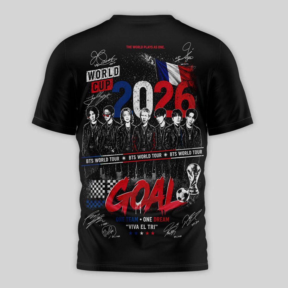 France x BTS FIFA World Cup 2026 Limited Edition Shirt - Playzoneprime